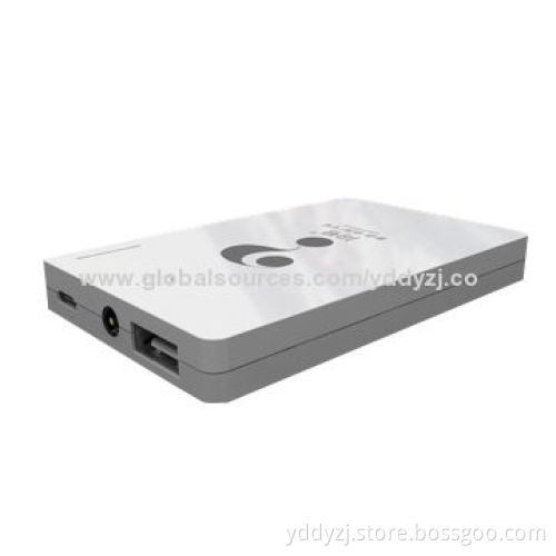Business Card Power Bank with Flashlight, FCC, CE, RoHS Marks